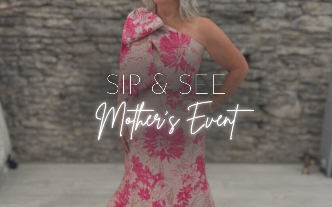 mother of the bride and groom sip and see shopping event