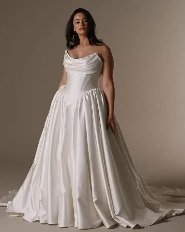 knee length dresses for ladies Elizabeth K GL3425 Sleeveless Corset Bridal Dress Formal Dress Shops main image 0